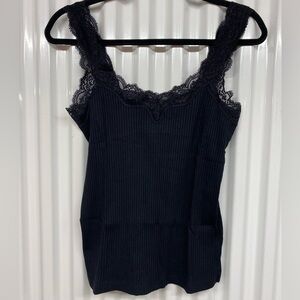 Brand new J crew women’s lace trim tank top